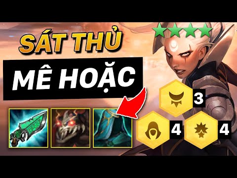HƯỚNG DẪN XÂY DỰNG ĐỘI HÌNH SÁT THỦ - MÊ HOẶC PHIÊN BẢN 10.22 ĐTCL MÙA 4!