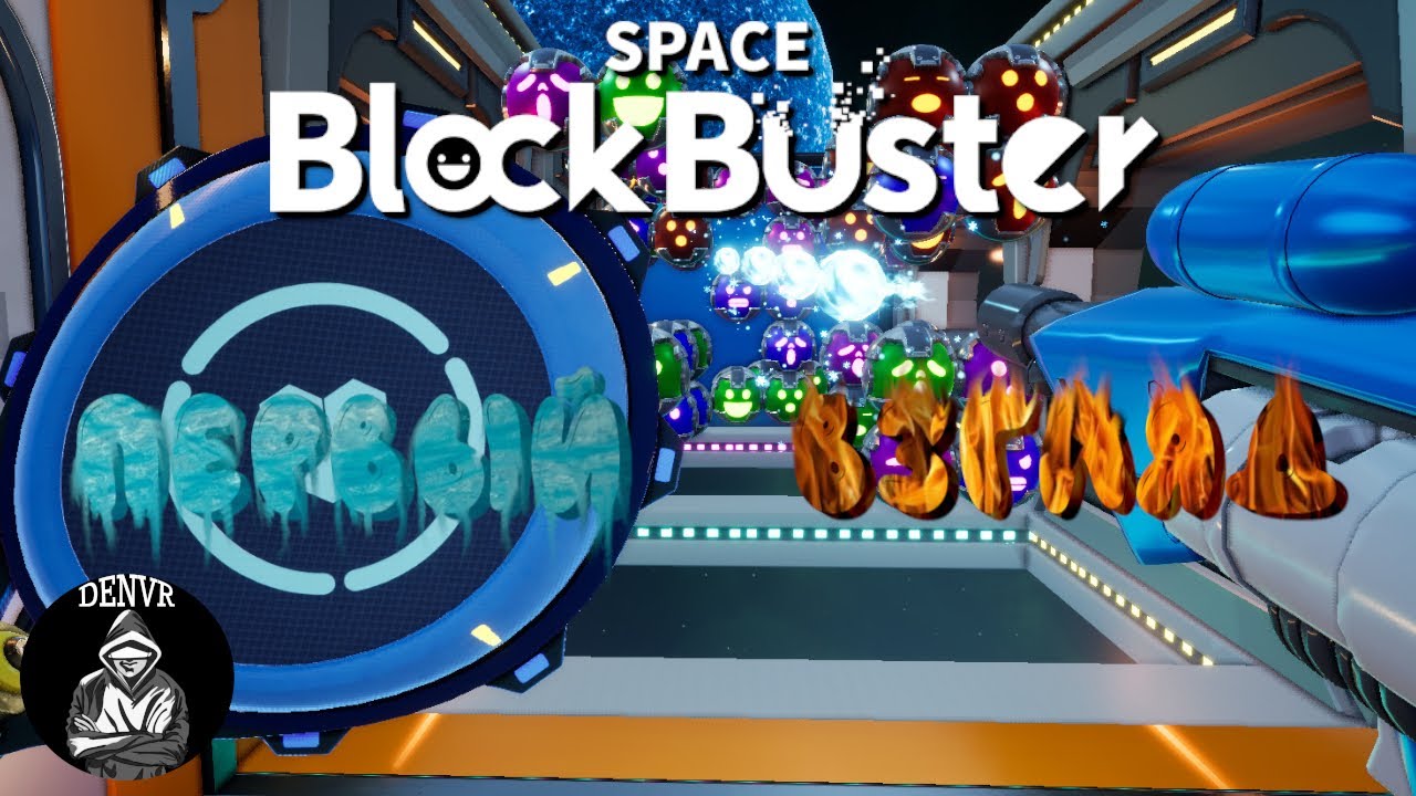 Первый Взгляд на Space Block Buster. Драйвовый Арканоид в VR !