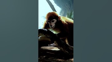 Monkey vs. Python#ai#GPT#sora#kling#openai#story#animal