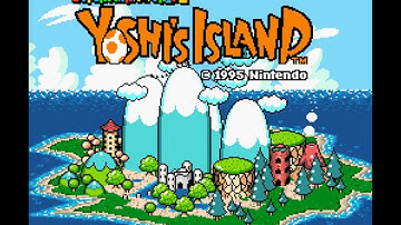 Super Mario World 2 - Yoshi´s Island Intro - SNes (HD)