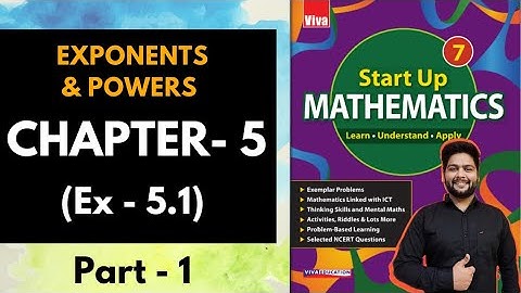 Viva Education Start up Mathematics Class 7 || Exercise 5.1