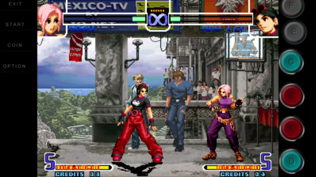 Combos da Blue Mary - KOF 2002