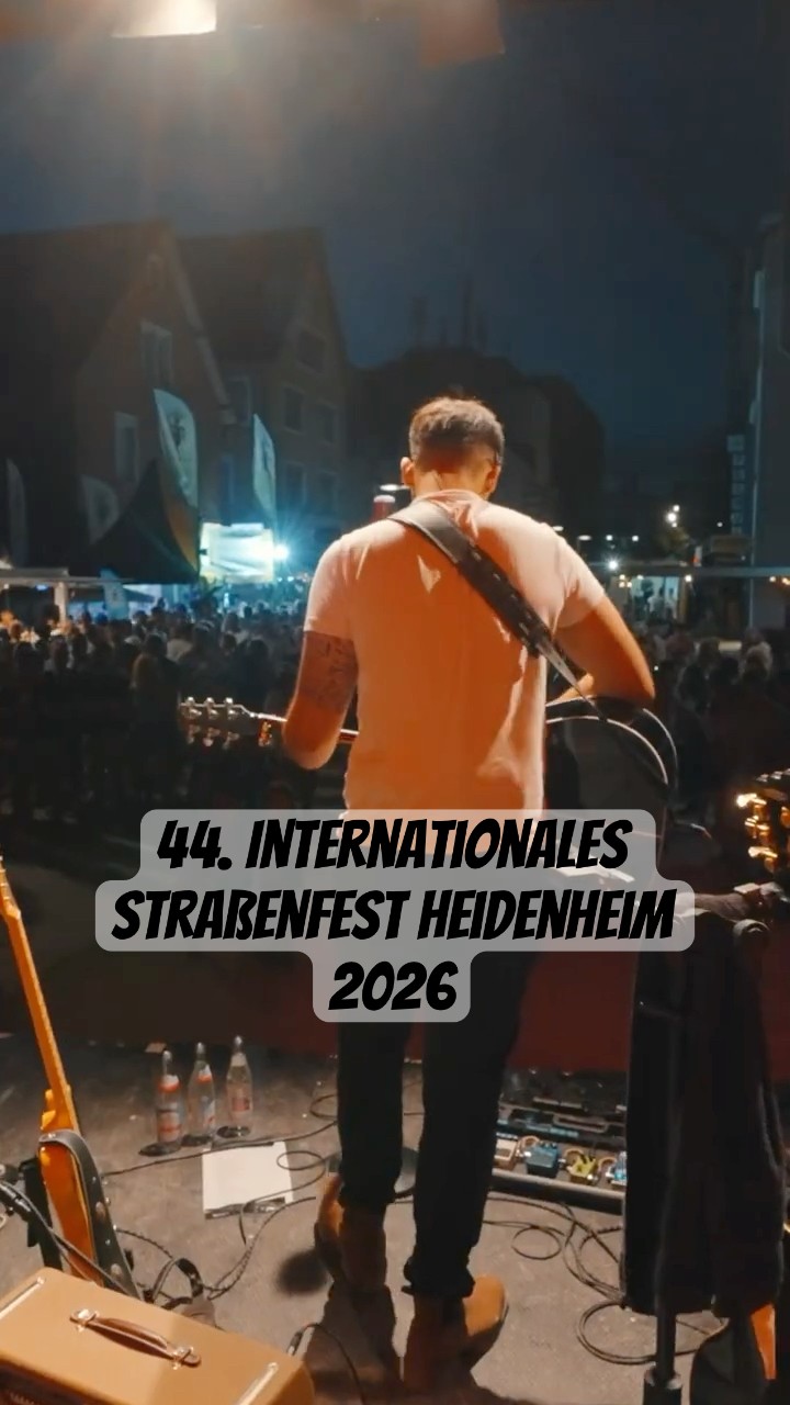 44. Internationales Straßenfest Heidenheim — Roger & The TinWhistles