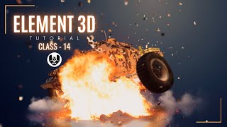 Element 3D Tutorial | After Effects Tutorial | class - 14