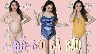 👙 Mặc Thử Đồ Bơi Cho Bà Bầu 🤰 Maternity Swimsuit Try - On Haul ❤️  Trinhpham - Youtube