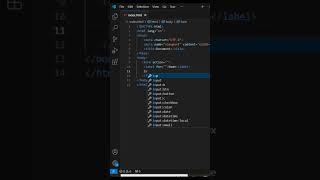 HTML - Forms  | Name Input | Tags || HTML Course #14 #viral #shorts #youtube #html #trending #like