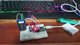 Animated Random Number Generator with TM1637 & Push Button | Segment-by-Segment Display