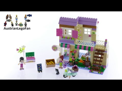 Lego Friends 41108 Heartlake Food Market - Lego Speed Build Revview