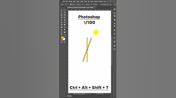 Ctrl+alt+shift+T command in photoshop, design a mandala with it in #photoshop cc #tips #tutorial