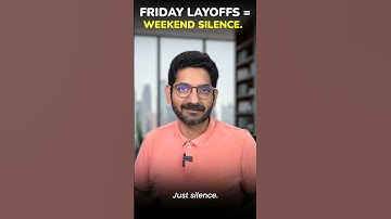 #FridayLayoffs Explained: The Psychology Behind Weekend Silence | Why Companies Fire on Fridays