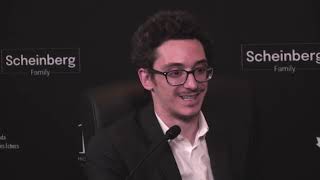 Post-game Press Conference with Fabiano Caruana and Praggnanandhaa | Round 13 | FIDE Candidates