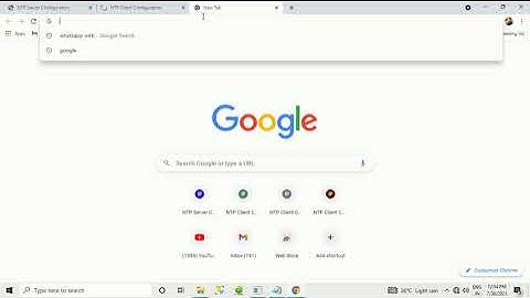 Master & Slave Clock Setup Procedure
