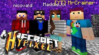 We're HOOKED on MINI GAMES! in Minecraft Hypixel!