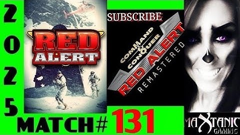 2v2 MEGA 1way Command and Conquer Red Alert Remastered Multiplayer Match 2025-131 Sub me 😎👍