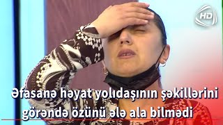 Əfasanə Həyat Yolıdaşının Şəkillərinigörəndə Özünü Ələ Ala Bilmədi Bizimləsən