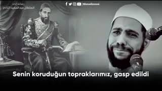 İkinci Abdülhamid han Filistin Kudüs,mescidi Aksa