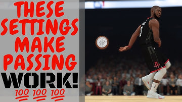 NBA 2K19 : Best Passing Settings!! Tested & Proven Passing Sliders [Controller Settings Tutorial]