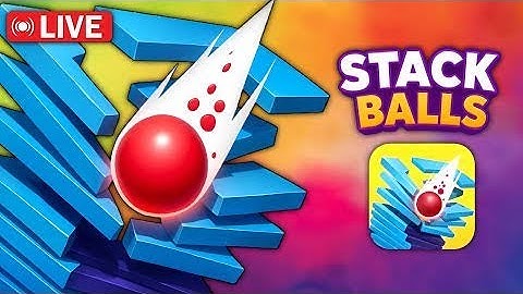STACK BALL 🏀 3D || HIGHEST SCORE #CHALLENGE #Stackball #stackballgame #stackball3d #game #live