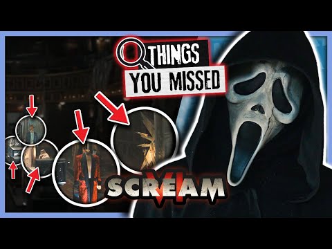 Scream 6 Poster BREAKDOWN!  Easter Eggs & Details You Missed 