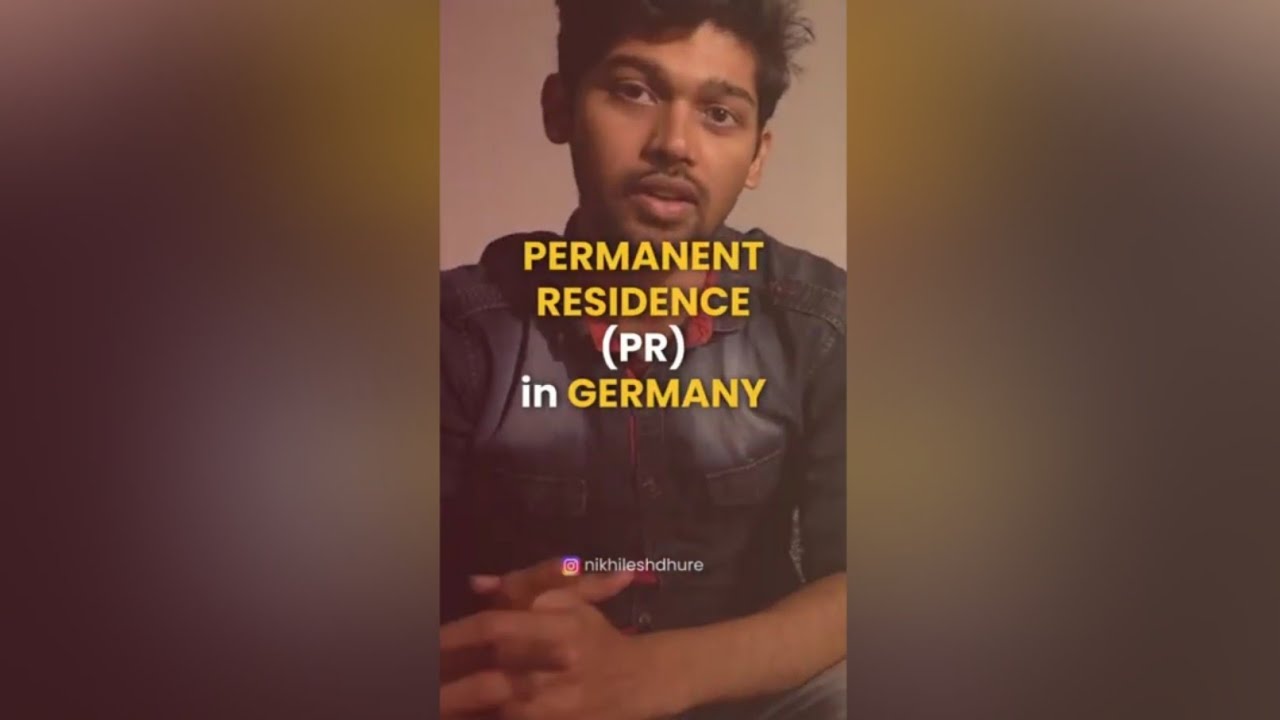 How to get Permanent Residency (PR) in Germany? Documents Required shorts pringermany