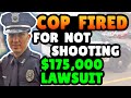 Cop Fired and Harassed For NOT Shooting Man - $175k Lawsuit