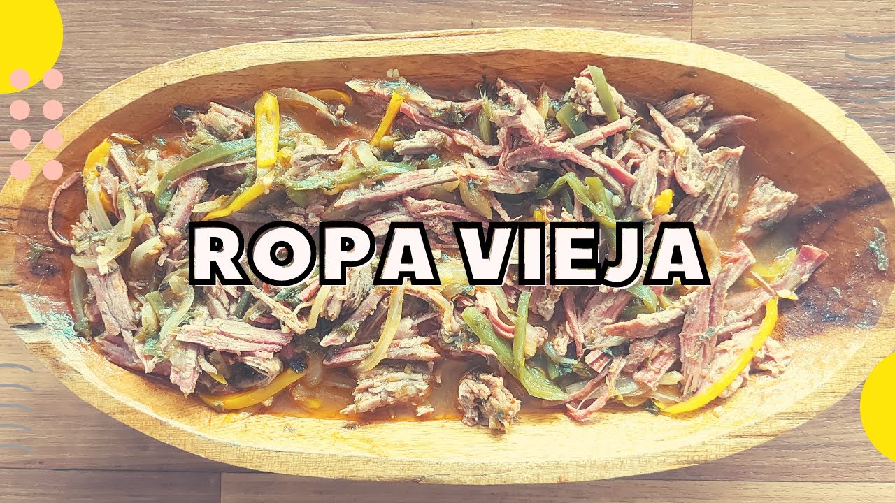 Ropa Vieja - receta Panamá / desmechada - YouTube