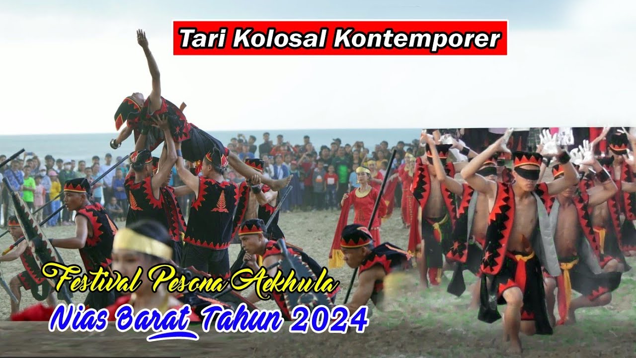 🔴 Merinding❗Ratusan Penari Kolosal Guncang Bumi Aekhula Nias Barat - Puncak Festival Pesona Aekhula