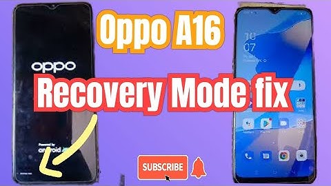 oppo A16 Recovery Mode Fix solution #oppo #oppoa16 #oppoa16k @oppoa16recoverymodeproblemsolution