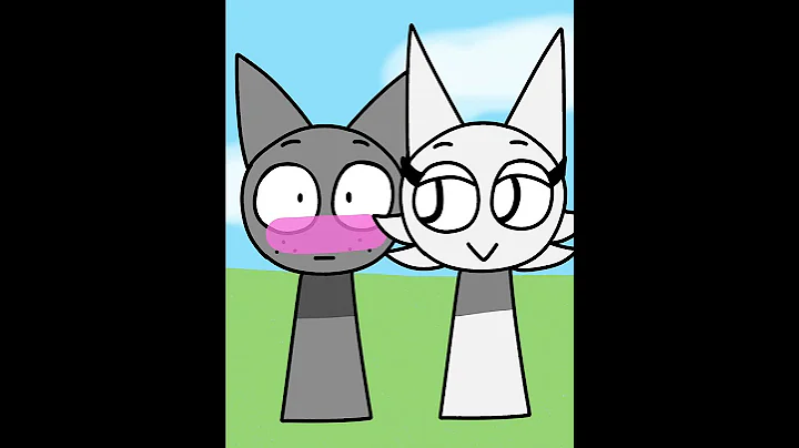 🤍 Wenda x Gray moments 🩶 || Sprunki Incredibox | Sori studio animation #sprunki #memes