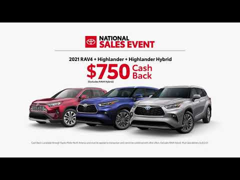 2021 August National Sales Event - RAV4/Highlander - 2021 August National Sales Event - RAV4/Highlander