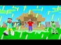 Minecraft BUT The RAIN MELTS EVERYTHING! (deadly)