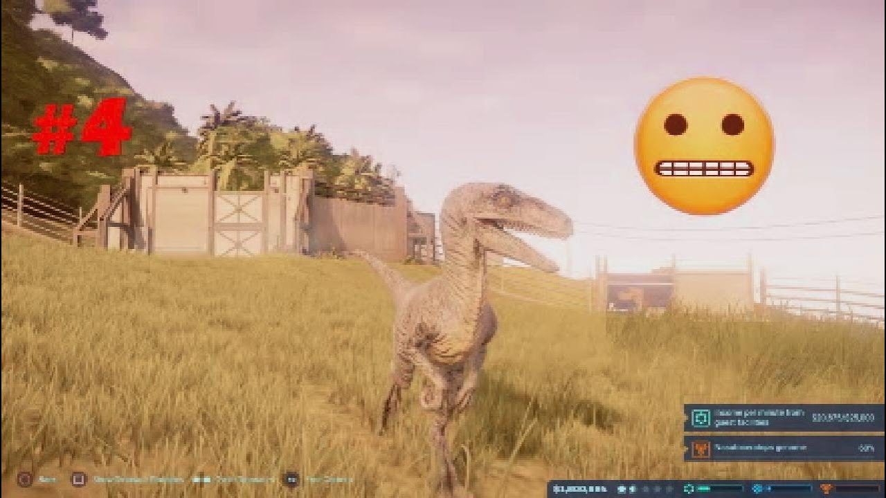 RAPTOR TIME! Jurassic world evolution PART 4 - YouTube