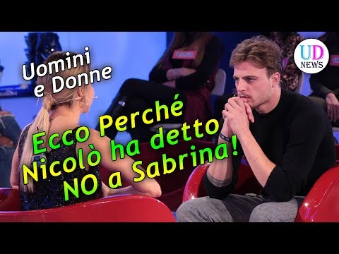 Uomini e Donne: ecco perché Nicolò Raniolo ha detto no a Sabrina!