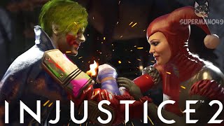 Joker Has Crazy Fight With Harley Quinn! - Injustice 2: 