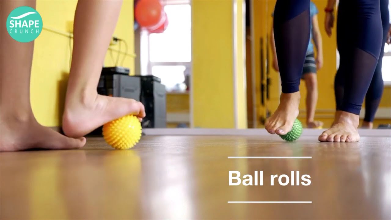 Plantar fasciitis and Heel Pain Exercises | By Shapecrunch - YouTube