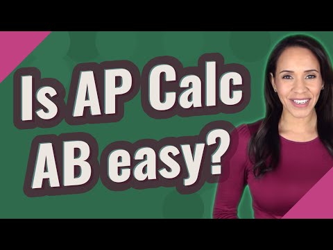 Video: Quanto è difficile AP Calc AB?