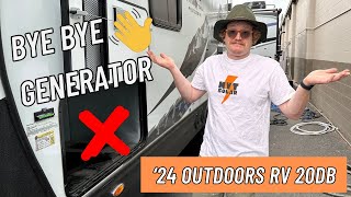 GENERATOR REMOVED FOR RV SOLAR | '24 ORV 20DBS by MYT Solar 759 views 8 months ago 2 minutes, 36 seconds