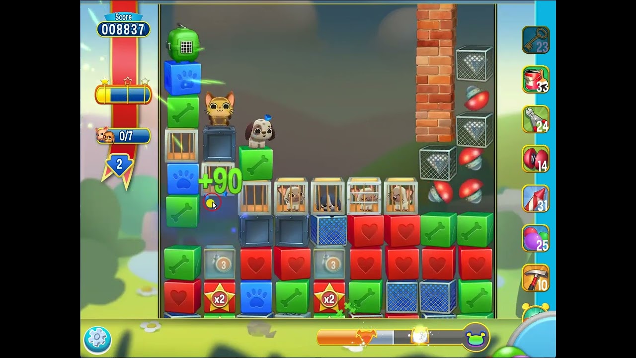 Pet Rescue Saga level 5140 no boosters | PuzzledCubes.site