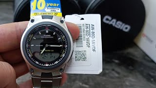 Casio Saat Ayarlama Aw-80 Casio - How To Set Time Aw-80 Casio