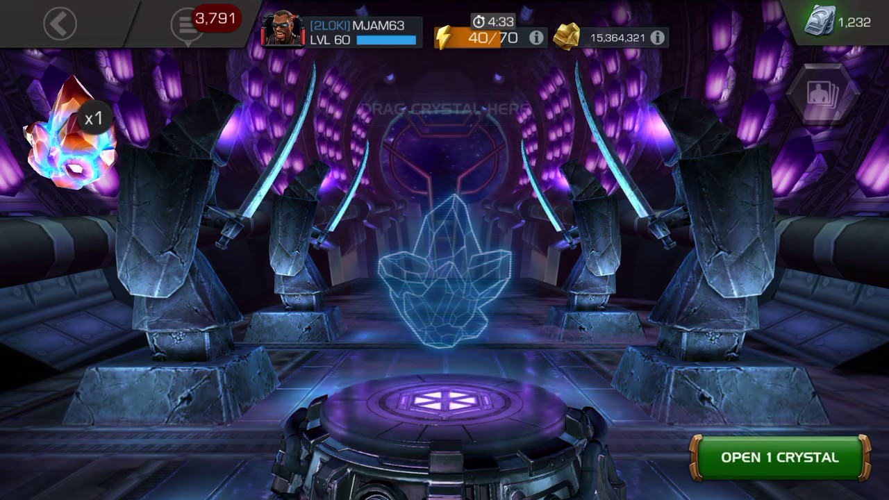 AQ crystal opening and a surprise 4*