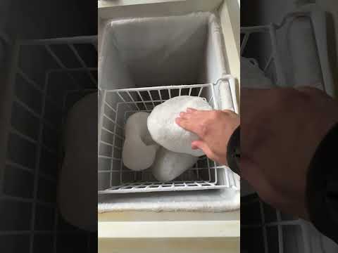南極の氷に触ってみた　稚内市青少年科学館　稚内市観光