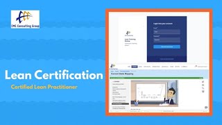 Lean Certification: Lean Training Program (Certified Lean Practitioner) E-learning