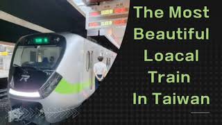 The most beautiful local train in Taiwan EMU900