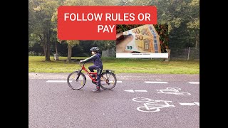 GERMAN BIKE RULES AND FINES | DOS AND DONTS OF CYCLING | KNOW YOUR ROAD