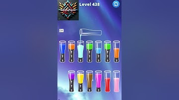Water Sort Level 437, Level 438