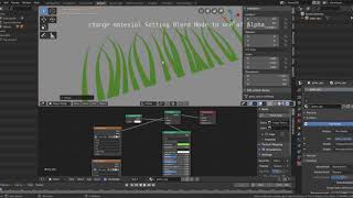 2d Grass as plane with Workbench