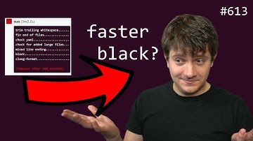 how pre-commit.ci (and my video) will speed up black for everyone?