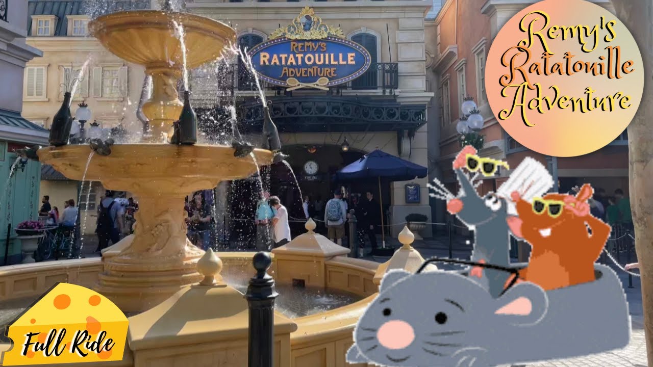 Remy's Ratatouille Adventure 2021 Full Ride Epcot Walt Disney World ...