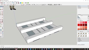Sketchup Make 2017 Make simple pallet for printing on a FDM printer for OO gauge layouts or O Gauge