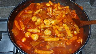 떡볶이 맛있게 만들기//Spicy Stir Fried Rice Cake//Tteokbboki// #tteokbboki